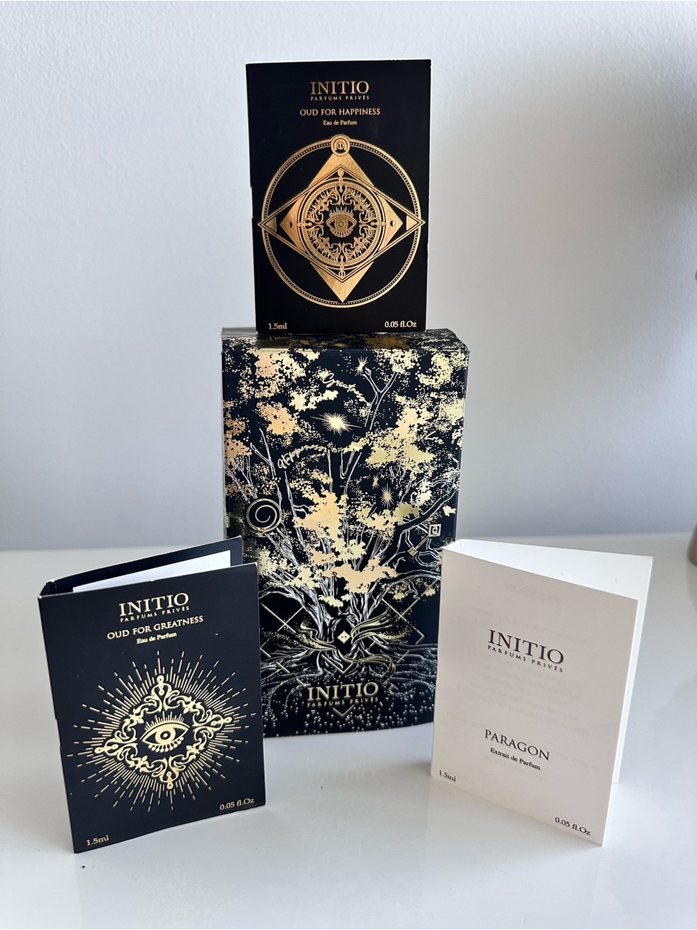 INITIO BUNDLE: Oud of happiness, oud of greatness and paragon